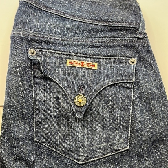 Hudson Collin Flap Skinny Jean Mid Rise Size 30 - Picture 11 of 16